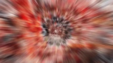 Fabulous Dreamlike Psychedelic Blur, renkli orijinal soyut sanat akışının hareket yüzeyi görüntüsü. Kusursuz döngü psikoterapisi.
