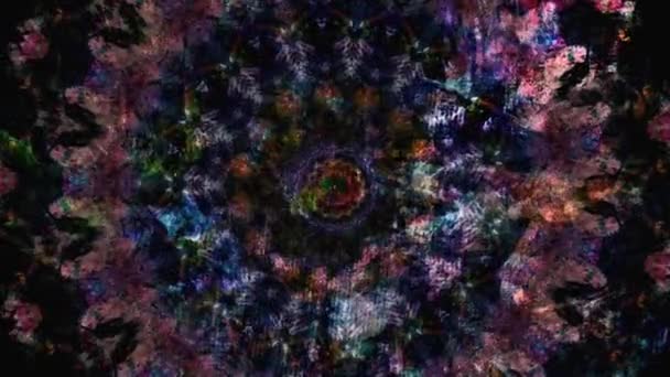 Slow Motion Dreamlike Psychedelic Blur Beeldmateriaal Achtergrond Van Bewegingsoppervlak Van — Stockvideo