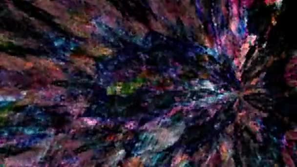 Slow Motion Dreamlike Psychedelic Blur Footage Hintergrund Der Bewegungsfläche Von — Stockvideo