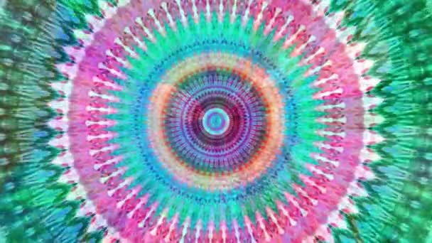 Fabulous Dreamlike Psychedelic Blur Footage Background Motion Surface Trendy Colorful — Stock Video