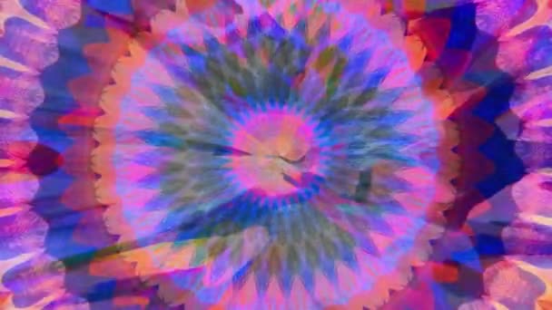 Fantastyczny Dreamlike Psychedelic Smuga Materiał Tło Powierzchni Ruchu Modny Kolorowy — Wideo stockowe