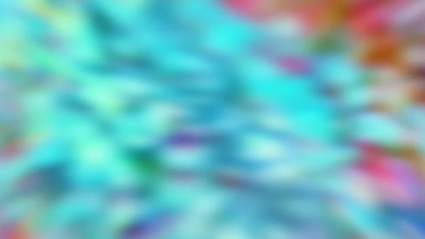 Abstract Blurred Animation Color Moving Seamless Footage Inglés Concepto Patrón — Vídeos de Stock