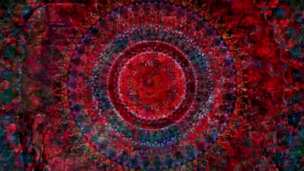 Slow Motion Dreamlike Psychedelic Blur Beeldmateriaal Achtergrond Van Bewegingsoppervlak Van — Stockvideo