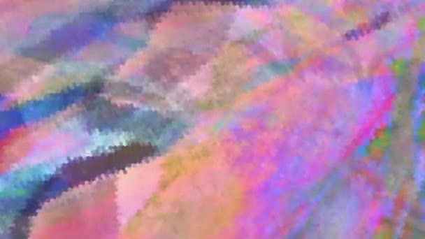 환상적 꿈같은 환각성 Psychedelic Blur 유행하는 오리지널 패턴의 움직임을 배경으로 — 비디오