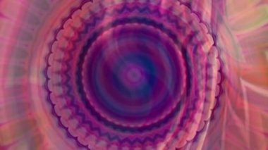 Fabulous Dreamlike Psychedelic Blur, renkli orijinal soyut sanat akışının hareket yüzeyi görüntüsü. Kusursuz döngü psikoterapisi.