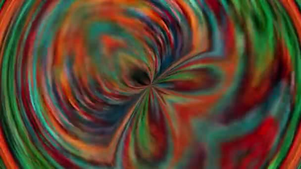 Elegante Abstract Animation Color Wavy Smooth Wall Concepto Patrón Líquido — Vídeo de stock