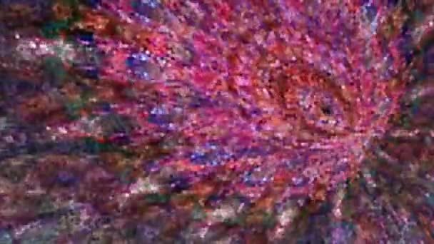 Fabulous Dreamlike Psychedelic Blur Footage Hintergrund Der Bewegungsfläche Der Trendigen — Stockvideo