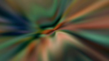 Slow Motion Dreamlike Psychedelic Blur, renkli orijinal soyut sanat akışının hareket yüzeyi görüntüsü. Kusursuz döngü psikoterapisi.