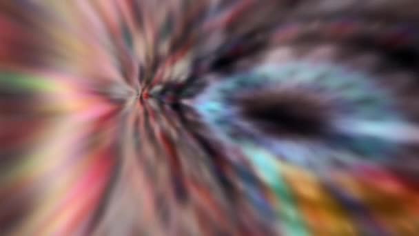 Slow Motion Dreamlike Psychedelic Blur Beeldmateriaal Achtergrond Van Bewegingsoppervlak Van — Stockvideo