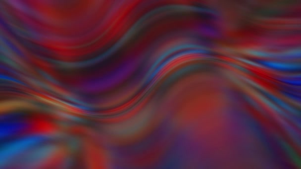 Slow Motion Dreamlike Psychedelic Blur Footage Hintergrund Der Bewegungsfläche Von — Stockvideo