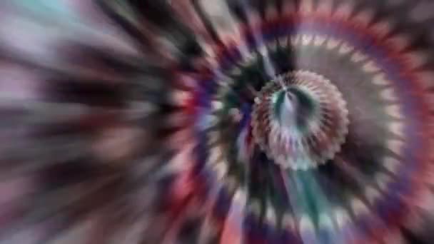 Slow Motion Dreamlike Psychedelic Blur Background Motion Surface Trendy Χρωματιστό — Αρχείο Βίντεο