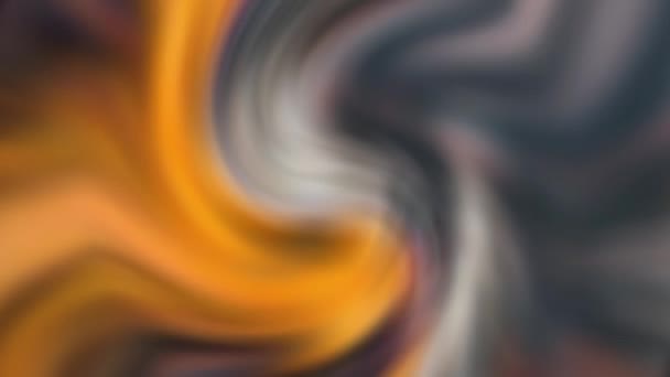 Stijlvolle Abstract Animatie Kleur Golvende Gladde Muur Onderwerp Meerkleurig Vloeibaar — Stockvideo