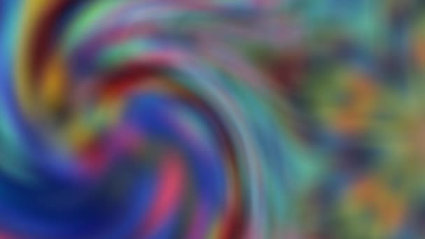 Stylish Abstract Animation Color Wavy Smooth Wall Inglês Conceito Multicolor — Vídeo de Stock