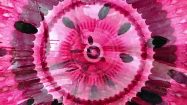 Slow Motion Dreamlike Psychedelic Blur Footage Hintergrund Der Bewegungsfläche Von — Stockvideo