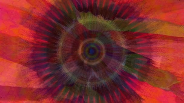 Slow Motion Dreamlike Psychedelic Blur Beeldmateriaal Achtergrond Van Bewegingsoppervlak Van — Stockvideo