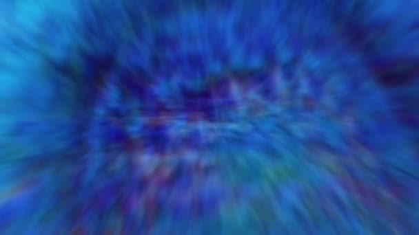 Fabulous Dreamlike Psychedelic Blur Film Bakgrund Rörelse Yta Trendiga Färgglada — Stockvideo