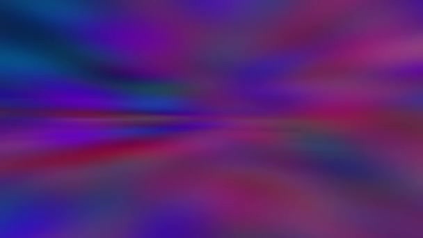 风格别致的3D抽象动画色彩波纹平滑墙 概念多色液体模式 潮流的多彩的流体抽取流 美丽的梯度纹理 波纹反射面宏观 — 图库视频影像
