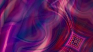 Slow Motion Dreamlike Psychedelic Blur, renkli orijinal soyut sanat akışının hareket yüzeyi görüntüsü. Kusursuz döngü psikoterapisi.