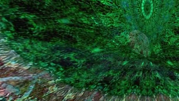 Fabulous Dreamlike Psychedelic Blur Footage Hintergrund Der Bewegungsfläche Der Trendigen — Stockvideo