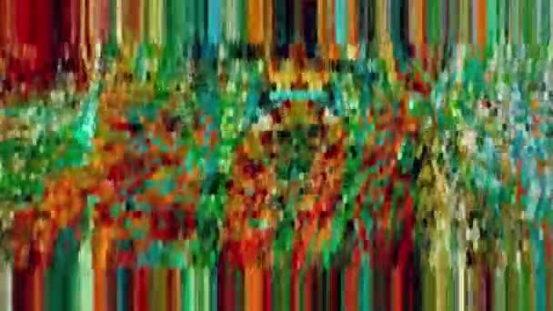 Snygg Abstrakt Animation Färg Vågigt Slät Vägg Begreppet Multicolor Liquid — Stockvideo