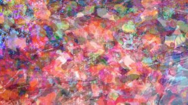 Fabulous Dreamlike Psychedelic Blur, renkli orijinal soyut sanat akışının hareket yüzeyi görüntüsü. Kusursuz döngü psikoterapisi.