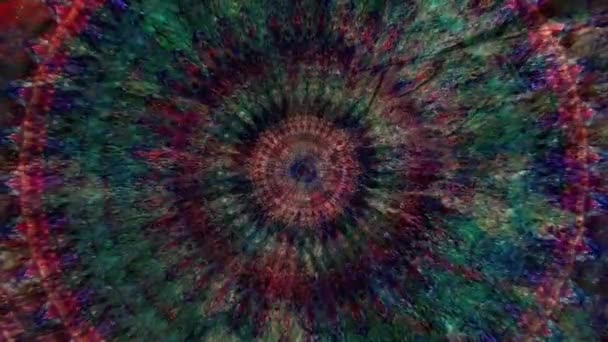 Slow Motion Dreamlike Psychedelic Smuga Materiał Tło Powierzchni Ruchu Modny — Wideo stockowe