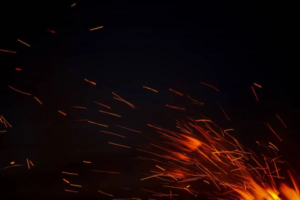 Sparks of fire — Stock Photo, Image