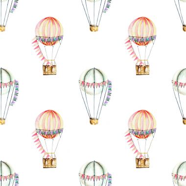 Suluboya Festival hava balonları (aerostats ile Seamless Modeli)