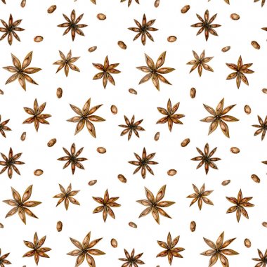 Suluboya anason yıldız ile Seamless Modeli