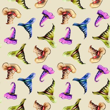 Suluboya eski şapka ile Seamless Modeli