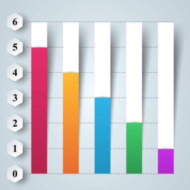 İş infographics. 3D çizimler ve grafikler.