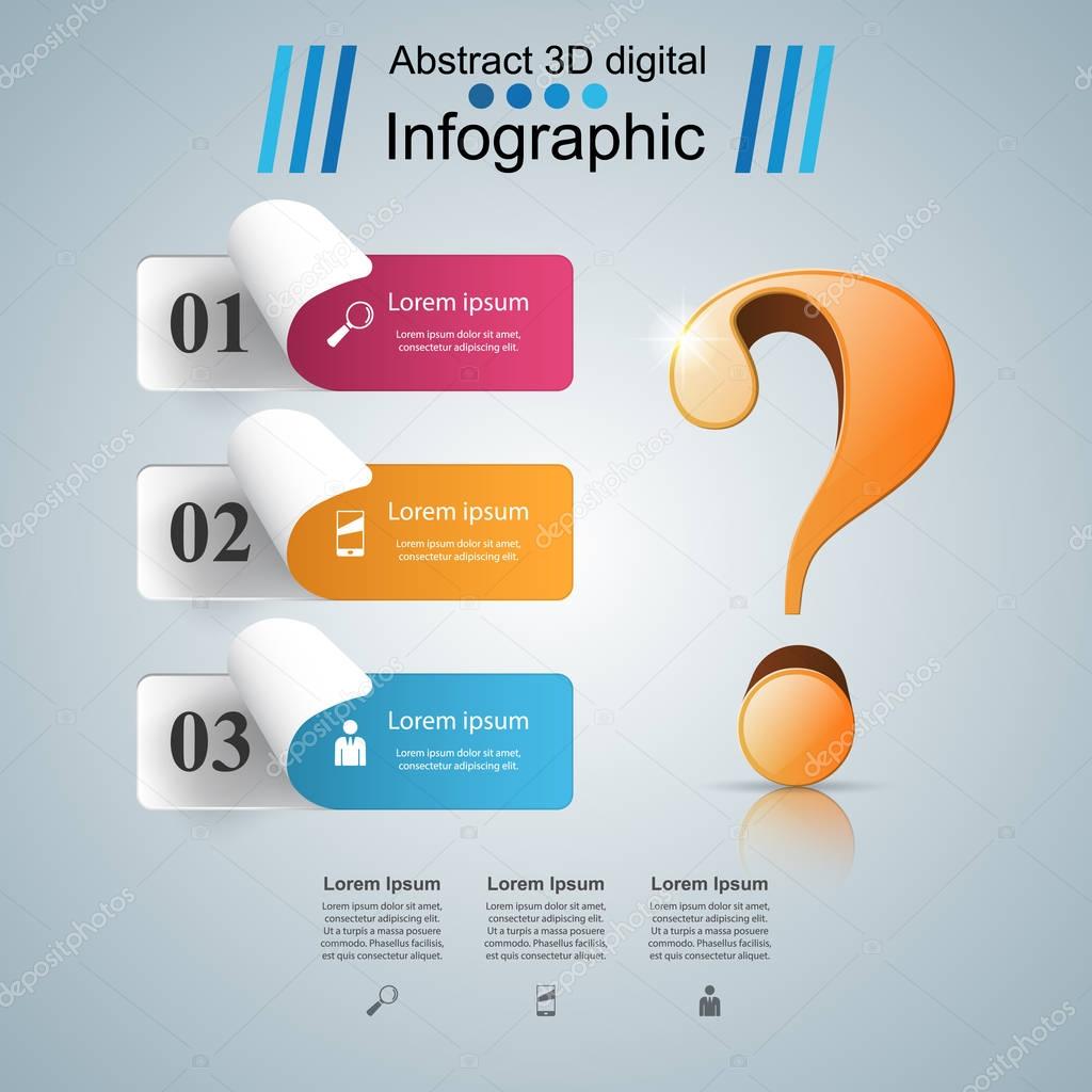 Question Mark Infographic Powerpoint Template Infographic Powerpoint ...