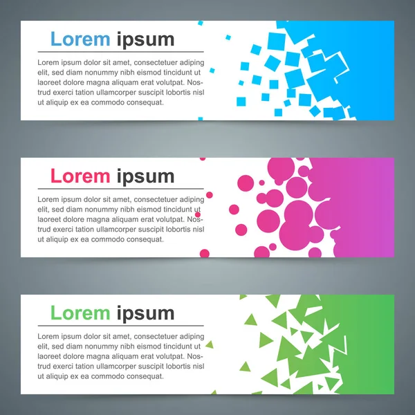 Papier banner - business infographic. — Stockvector