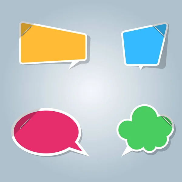 Speech bubbles icon. Dialog box info. — Stock Vector