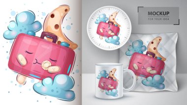 Hayaller valiz - poster ve ticaret.