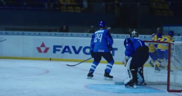 Kiev Ukraina December 2019 Hockeymatch — Stockvideo