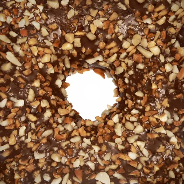 Overvol donut closeup — Stockfoto