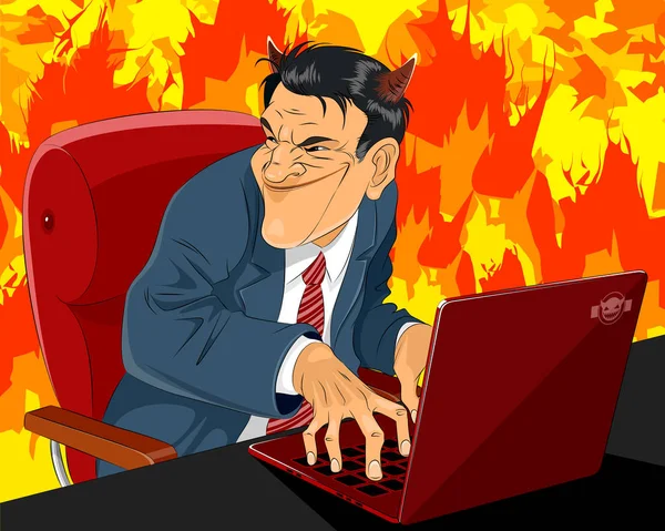 Şeytan iş takım elbiseli