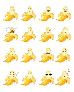 On altı muz emojis 