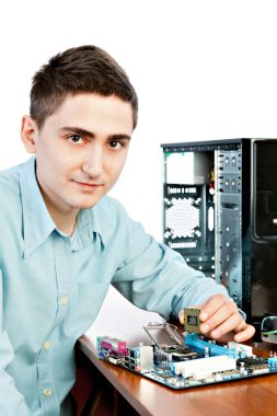 Genç bilgisayar mühendisi