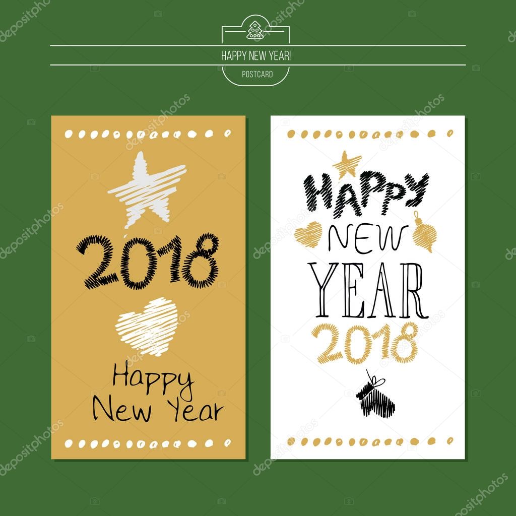 New year vector illustration