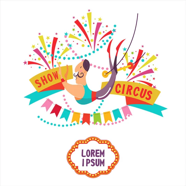 Clipart de cirque — Image vectorielle