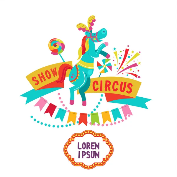 Clipart de cirque — Image vectorielle