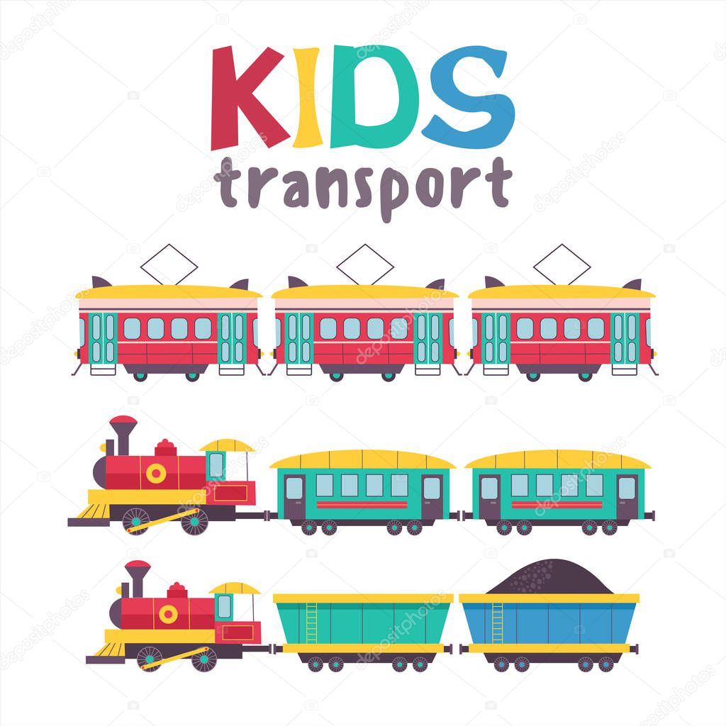 Kids transport collection 