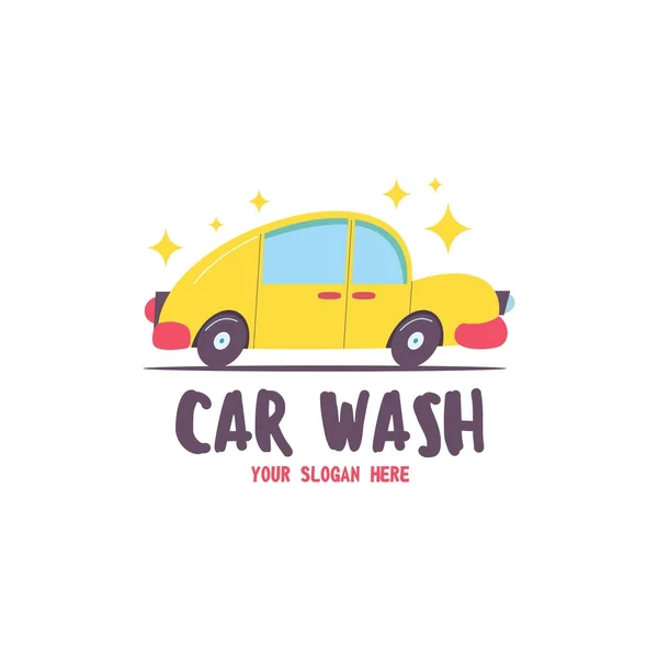 Car wash. Emble — ストックベクタ