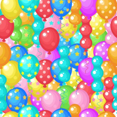 Balonlar. seamless modeli.
