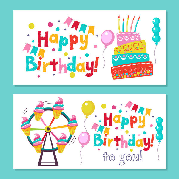 С днем рождения. Приглашение на день рождения в стиле
