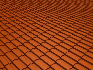 çatı 3d render döşeli portre