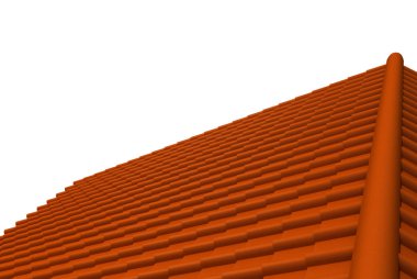 çatı 3d render döşeli portre