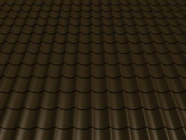 çatı 3d render döşeli portre